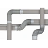 Image de Raccord extensible évacuation MULTICOUDE - Extensible 270 à 650 mm - Ø 100 mm Femelle/Fem