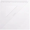 Image de Equerre graduée 45° 2 bords anti-taches 30 cm -