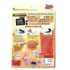 Image de Plastique fou - 7 feuilles métallisées argentées -