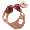 Image de Ligature Duo Sax Soprano Plaquée Or Rose Ligatures saxophone soprano