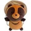 Image de Peluche Lyo Tanuki Chapeau Kawaii Marron 30 cm 672AUT057