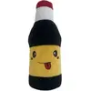 Image de Peluche bouteille sauce Soja Lyo Noir 30 cm 672AUT056