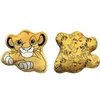 Image de Peluche Lyo Le Roi Lion Simba Mochi Mochi Jaune 20x4x20 cm 651DIS137
