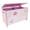 Image de Coffre a jouets Licorne en bois pour enfant -