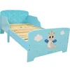 Image de Lit sommier lattes enfant Fun House Léon le Dragon Bleu 140x70 cm 713303