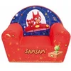 Image de Fauteuil enfant Fun House Samsam Rouge 42x52x33 cm 713306