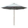 Image de Parasol en bois 300 cm avec manivelle Holly ecru