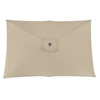 Image de Toile Parasol Mat Droit 3x2 par 6 Polyester 250gr - Ecru