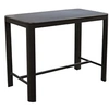 Image de - Table haute d'extérieur en aluminium Eos 140 cm