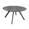 Image de Table de jardin ronde Seven en aluminium - graphite 150 cm