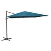 Image de Set d'ombrage complet (1 parasol déporté NH 3x3 + 1 housse + 1 lestage) - bleu