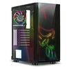 Image de Spirit of Gamer Ghost One - Tour - ATX - panneau latéral fenêtré - pas d'alimentation (ATX) - noir - USB/Audio