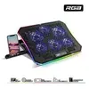 Image de Refroidisseur pc airblade 1200 rgb 17", 6 ventilateurs led bleu avec support smartphone
