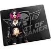 Image de Tapis de souris PHANTOM Verre Trempé Gaming 42x33 cm Micro-gravé 2µm