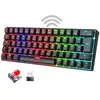 Image de Clavier mécanique sans fil Azerty XPERT-K200 Bluetooth Noir