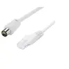 Image de Cordon Balun RJ45 M / TV 9.52mm M - PASSIF - 1m50