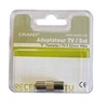 Image de Connect 5742 Adaptateur fiche satellite femelle/TV mâle 9,52 mm
