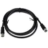 Image de CABLE D''ANTENNE SATELLITE CONNECTEUR F VERS CONNECTEUR F 1,5M