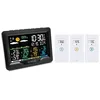 Image de La Crosse Technology - WS6204 Station Météo Radio-Pilotée avec 3 capteurs thermo/hygro - Noir (Noir, Blanc) en occasion ou reconditionné