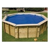 Image de Bâche à bulle pour piscine octogonale rectangulaire 350x650 cm