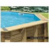 Image de Liner seul pour piscine bois Océa 6,10 x 4,00 x 1,30 m Bleu