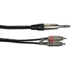 Image de Cordon 2 RCA Jack Stéréo 3 M