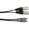 Image de Cordon 2 XLR 2 RCA 3 M