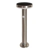 Image de Borne solaire stella hauteur 50cm rond sur pic avec detecteur, prlumsol3-p50