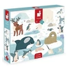 Image de Puzzle Tactile Enfant 20 Pieces - Animaux Polaires