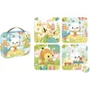 Image de 4 Puzzles (6-9-12-16 Pcs)