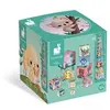 Image de Jeu d'éveil Pyramide Carrée Les Animaux Tous Mignons