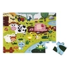 Image de Puzzle tactile géant : La ferme Janod