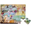 Image de Puzzle tactile une journee au zoo