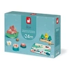 Image de Jeu d'éveil Box Crocodile d'Equilibre Nénuphars à Visser Clochettes et Puzzle