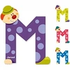 Image de Lettre m clown - janod