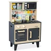 Image de Janod - Grande Cuisine Mozaïc - Cuisinière en Bois pour Enfant - Équipée Sonore et Lumineuse - Cuisine en Bois avec 3 Accessoires + 3 Boîtes d'Aliments en Carton - De 3 à 8 Ans, J06609 en occasion ou reconditionné