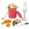 Image de Janod - Set De Soupe pour Enfant - 43 Accessoires en Bois FSC, Carton et Feutrine - Jouet D'Imitation - Dès 3 Ans, J06634 en occasion ou reconditionné