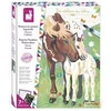 Image de Peinture au numero aquarelle - chevaux -