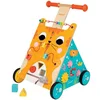 Image de Chariot Multi-activites Chat -en Bois Pour Enfant - Jouet D'imitation