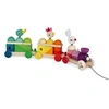 Image de Jouet en bois 2 en 1 Janod Train géant multicolor Zigolos