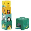 Image de Janod - Ma Première Pyramide - Thème Animaux Tropicaux - Jouet d'Éveil - 5 Cubes à Empiler + 5 Animaux en Bois - Développe Dextérité et Imagination - Dès 12 Mois en occasion ou reconditionné