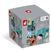 Image de Jeu en bois Pyramide et figurines animaux