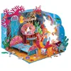 Image de Janod - Magic Ocean - La Chambre des Sirènes - Activité Manuelle pour Enfant - Kit de Loisirs Créatifs - Décor à Fabriquer - Univers de la Petite Sirène - Jeu pour Enfant 8 Ans et + - J09139 en occasion ou reconditionné