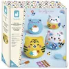 Image de 4 Figurines Platre A Decorer - Animaux