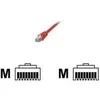 Image de MCL - Câble réseau - RJ-45 (M) pour RJ-45 (M) - 50 cm - blindé - CAT 5e - rouge