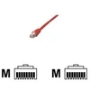 Image de MCL - Câble réseau - RJ-45 (M) pour RJ-45 (M) - 50 cm - non blindé - CAT 5e - rouge