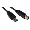Image de MCL - Câble USB - USB type A (M) pour USB Type B (M) - USB 3.0 - 3 m - noir