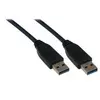 Image de MCL Samar Câble USB-A 3.0 mâle/mâle - 2m - Noir#