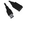 Image de MCL - Rallonge de câble USB - USB type A (M) pour USB type A (F) - USB 3.0 - 5 m - noir