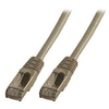 Image de MCL - Cordon de raccordement - RJ-45 (M) pour RJ-45 (M) - 2 m - paire torsadée écrantée (F/UTP) - CAT 6a - gris